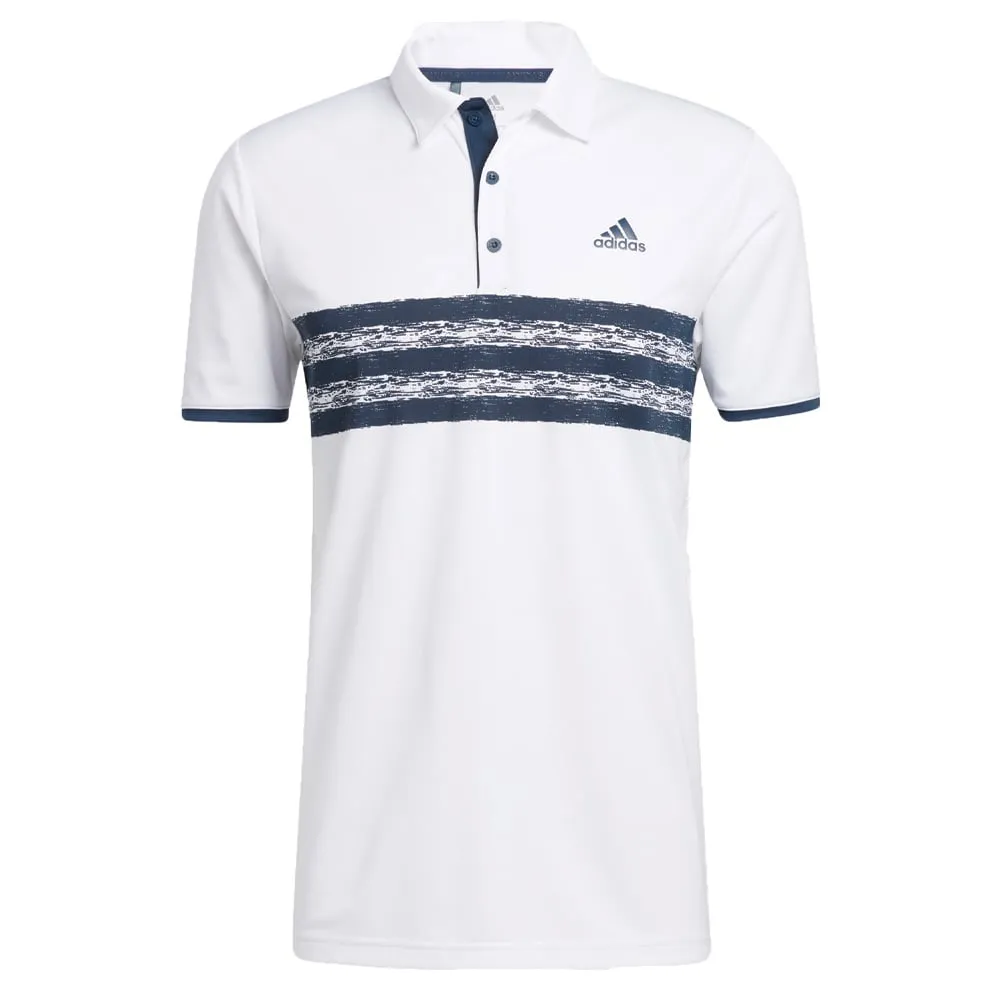 adidas Core Polo Shirt - White/Crew Navy