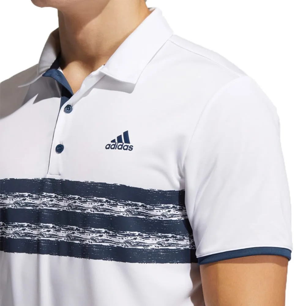 adidas Core Polo Shirt - White/Crew Navy