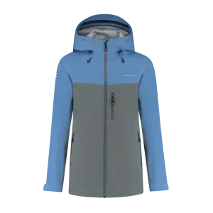 All weather Hardshell Jacket Blue Grey | Women