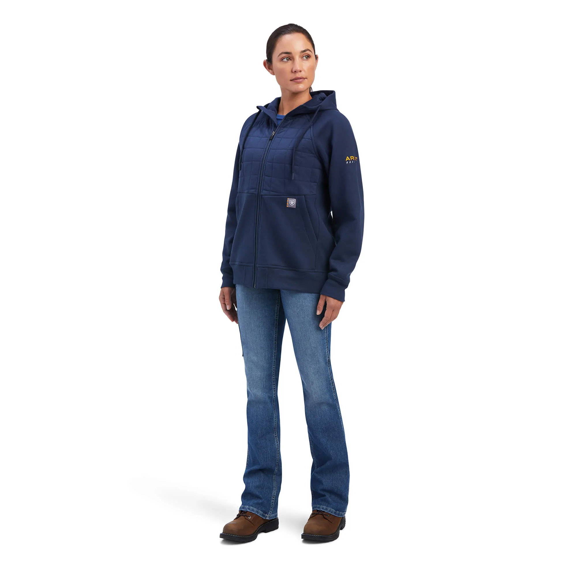 Ariat Womens Rebar Regulator Full Zip Hoodie