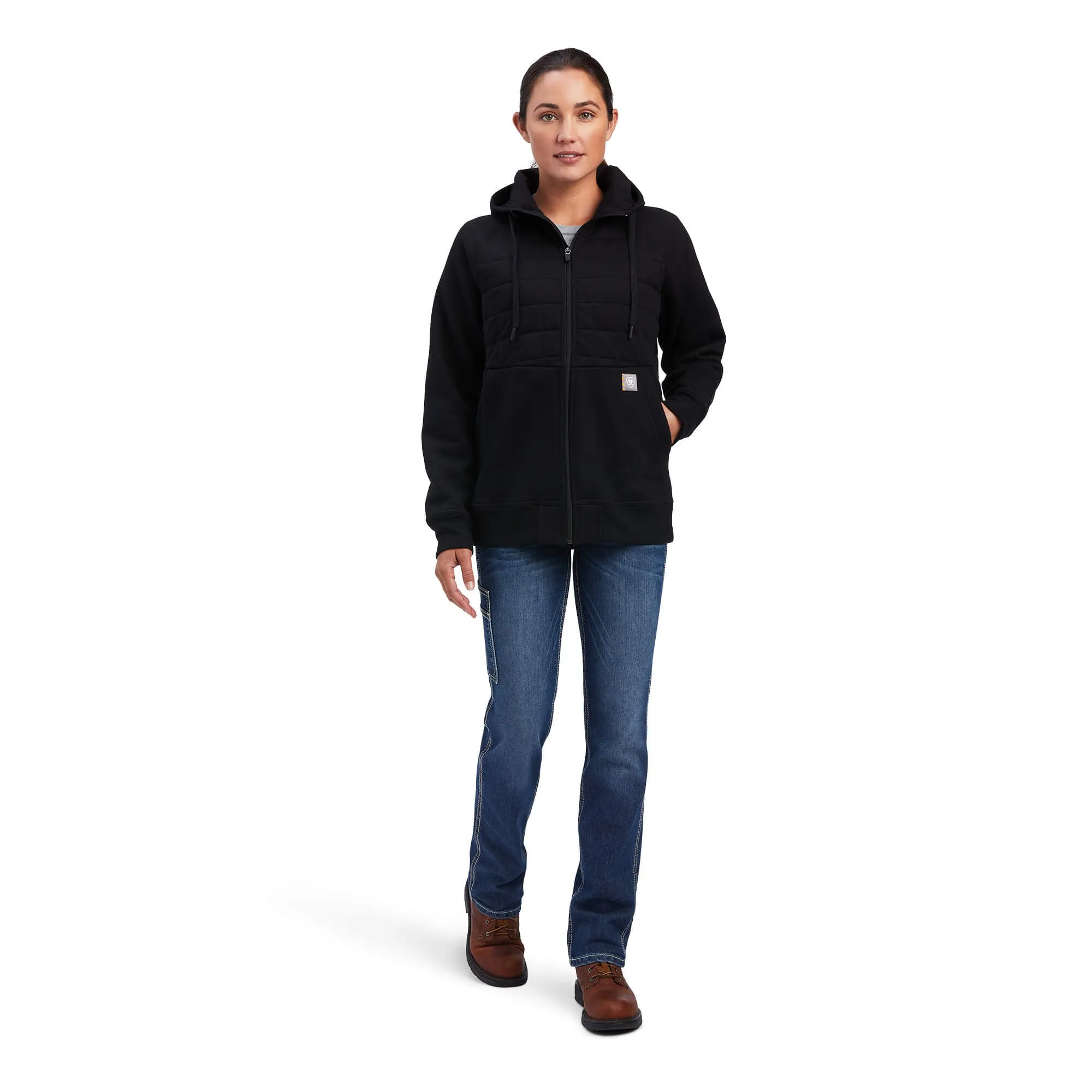 Ariat Womens Rebar Regulator Full Zip Hoodie