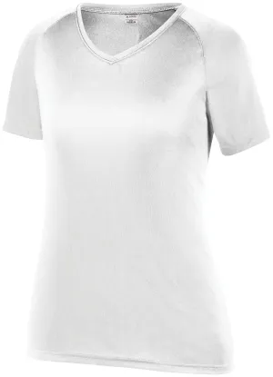 Augusta Girl's Attain Wicking Raglan Sleeve Tee