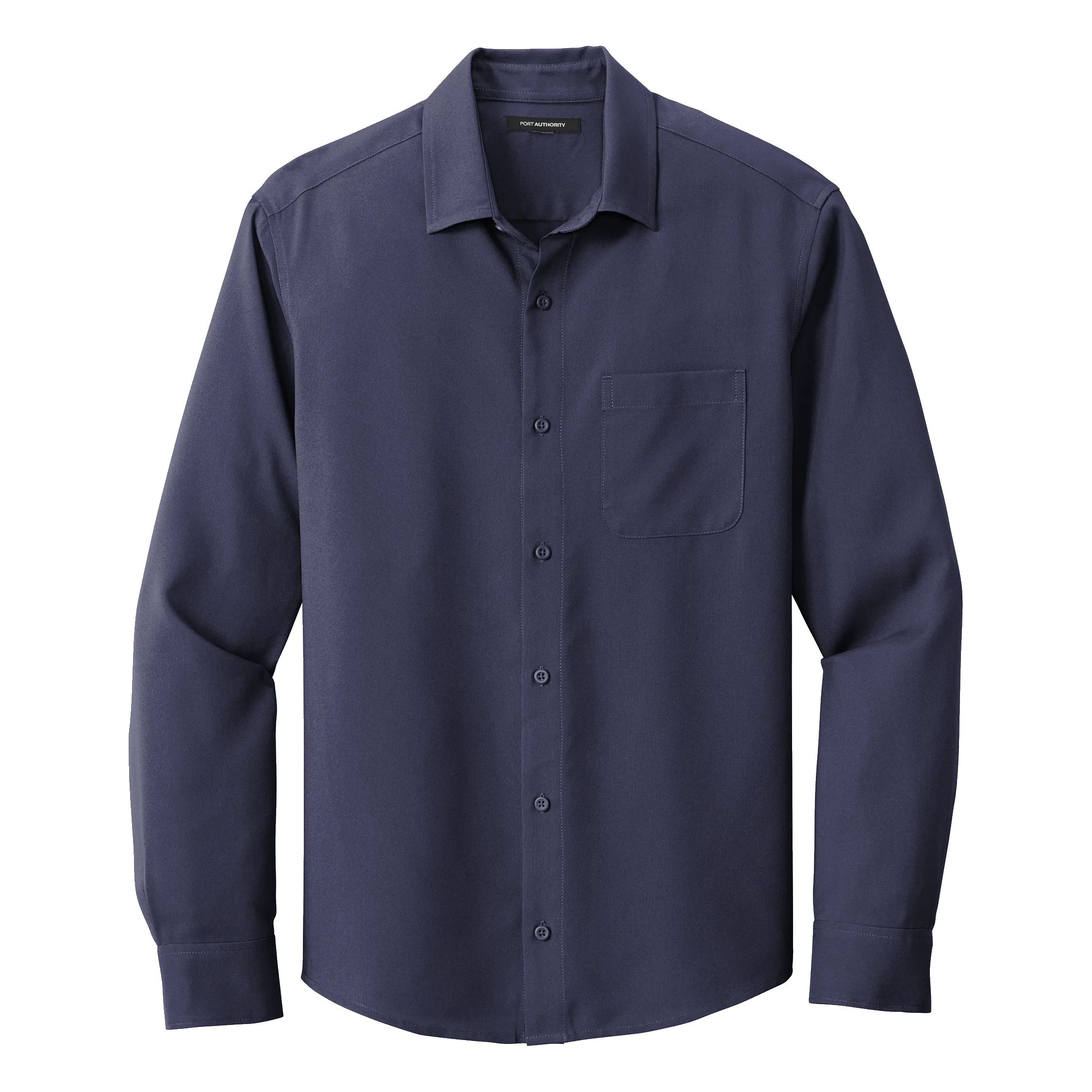 B2048M Mens Long Sleeve Performance Staff Shirt