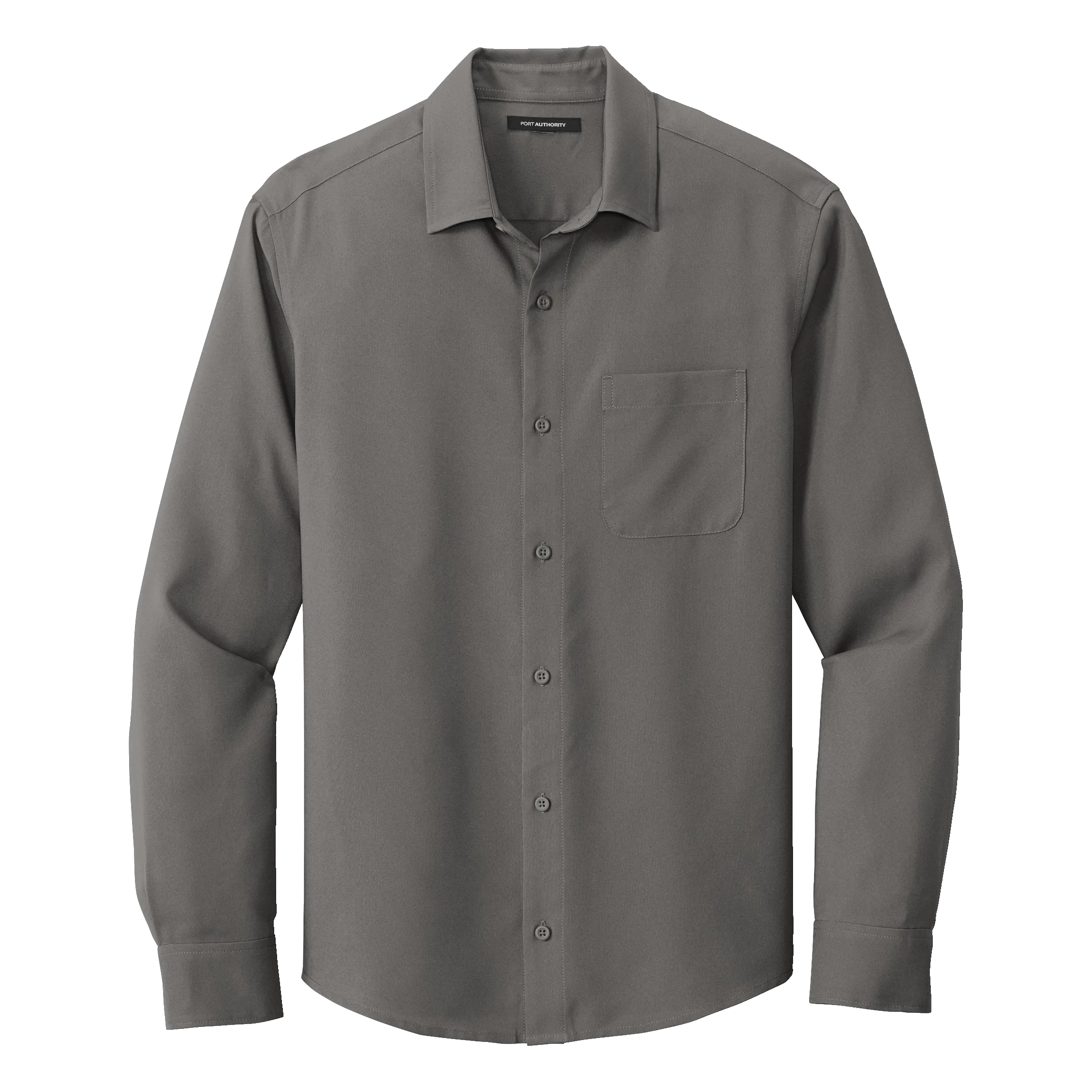 B2048M Mens Long Sleeve Performance Staff Shirt