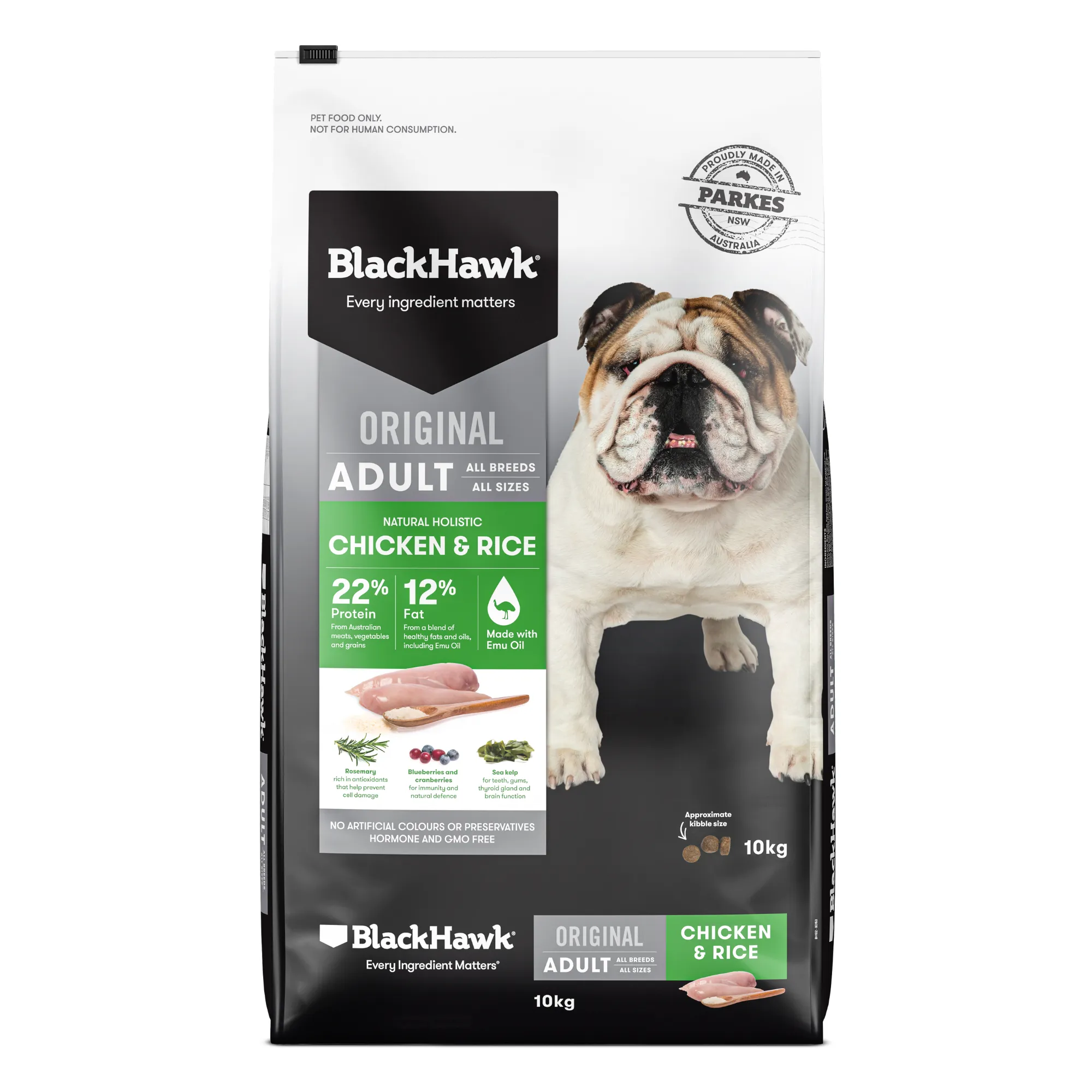 Black Hawk Original Adult Chicken and Rice Dry Dog Food