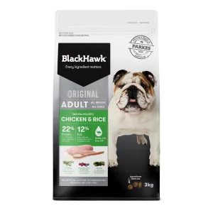 Black Hawk Original Adult Chicken and Rice Dry Dog Food