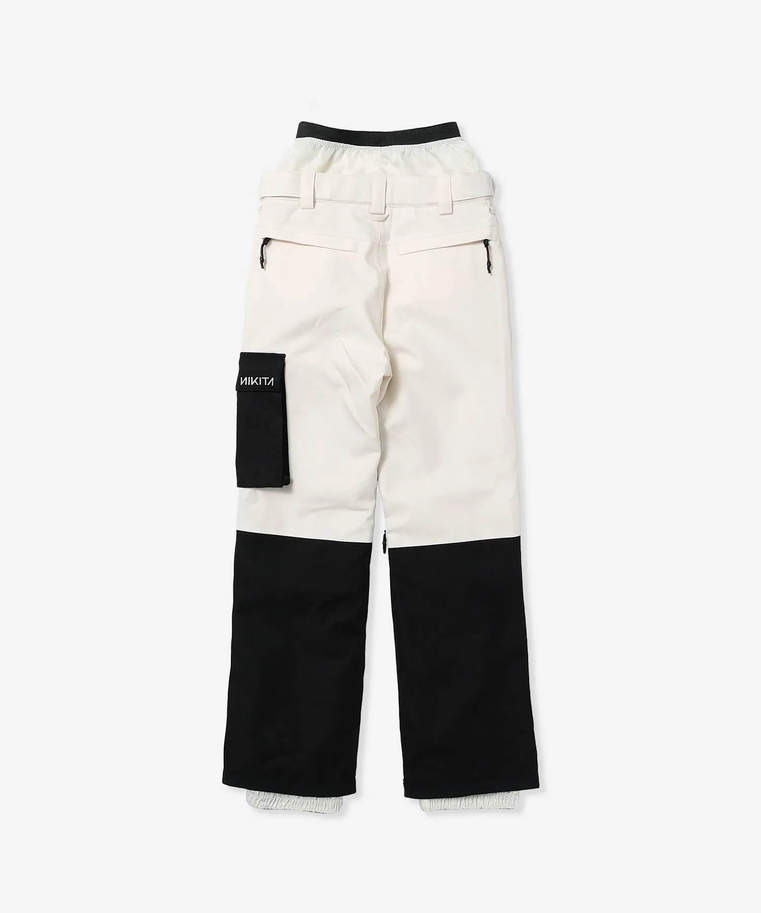 BLOCKING SNOW PANT - WHITE