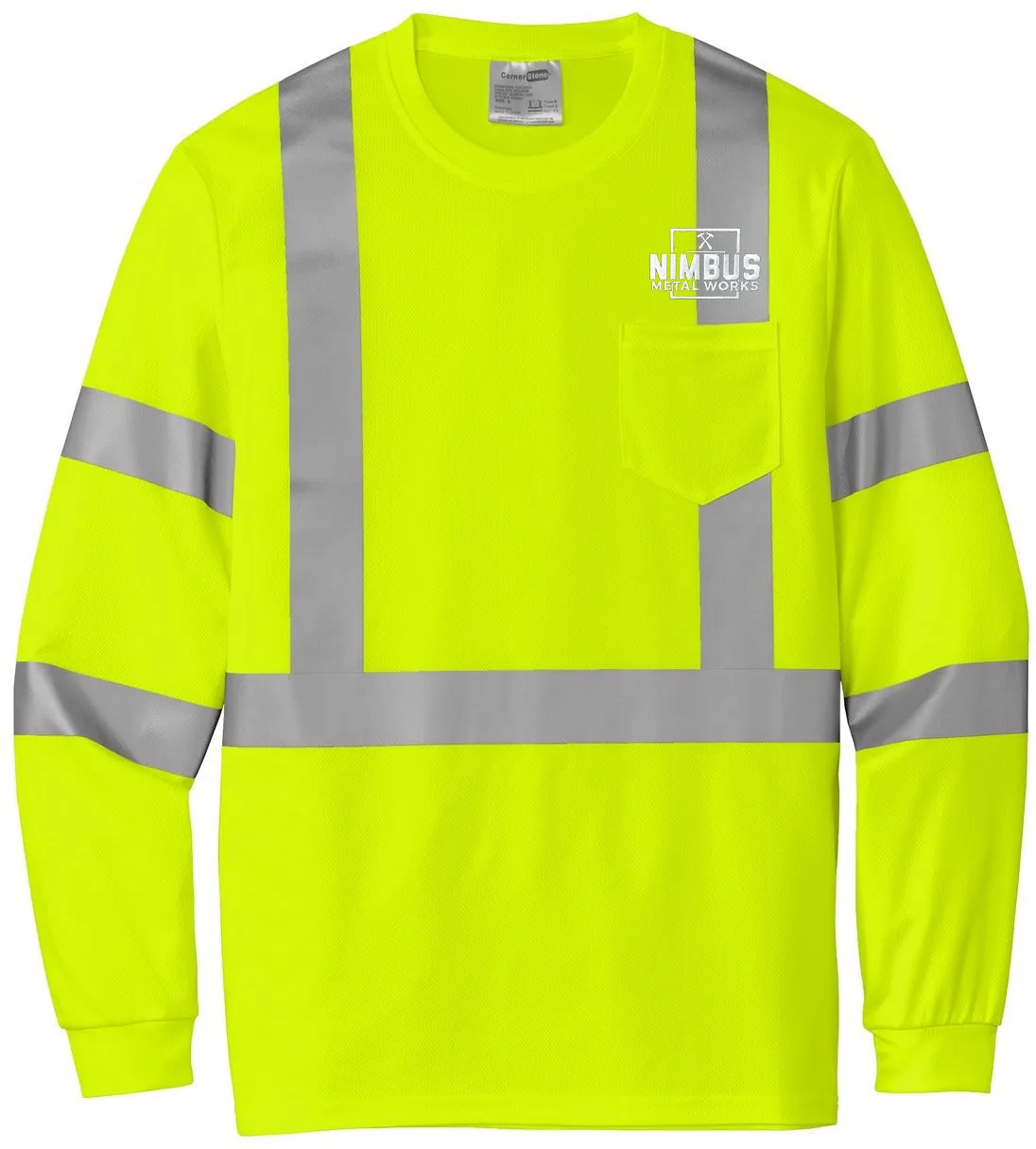 CornerStone ANSI 107 Class 3 Mesh Long Sleeve Tee