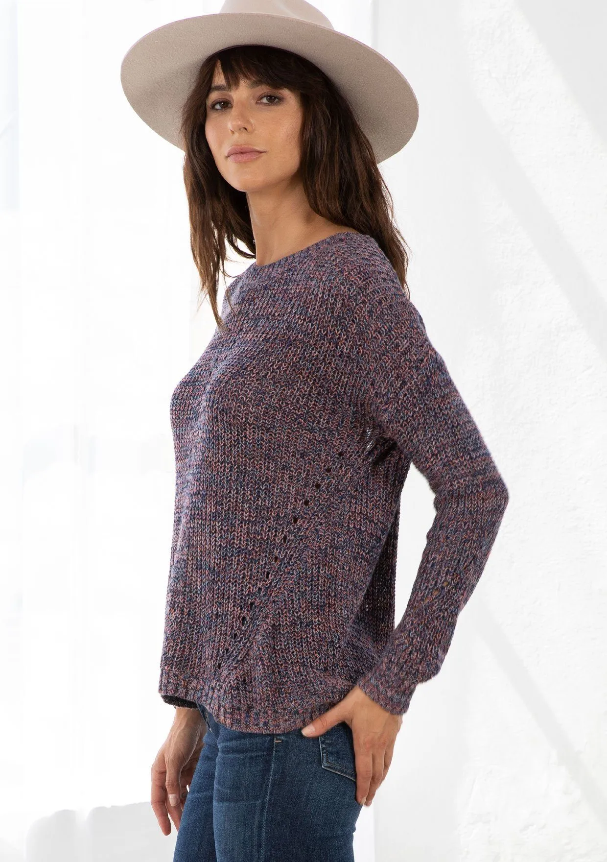 Ivy Twisted Back Sweater