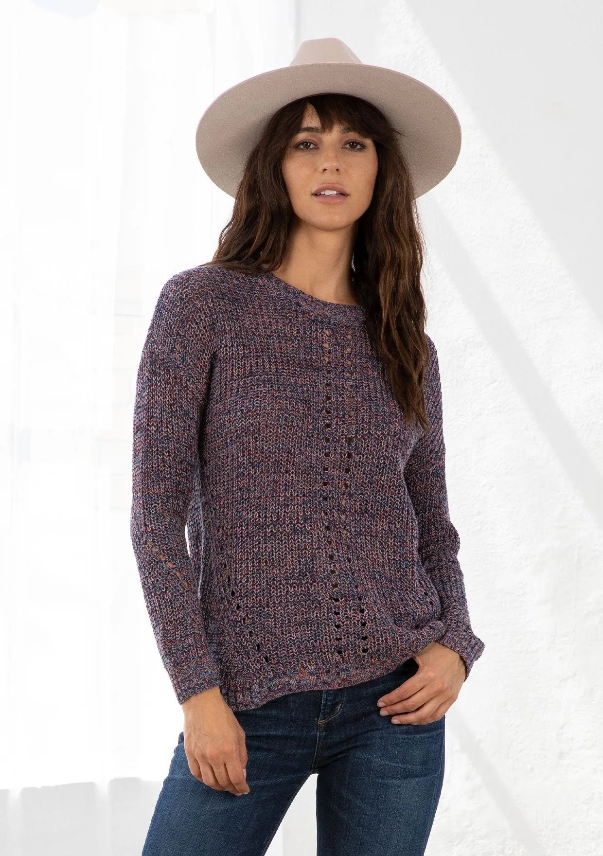 Ivy Twisted Back Sweater