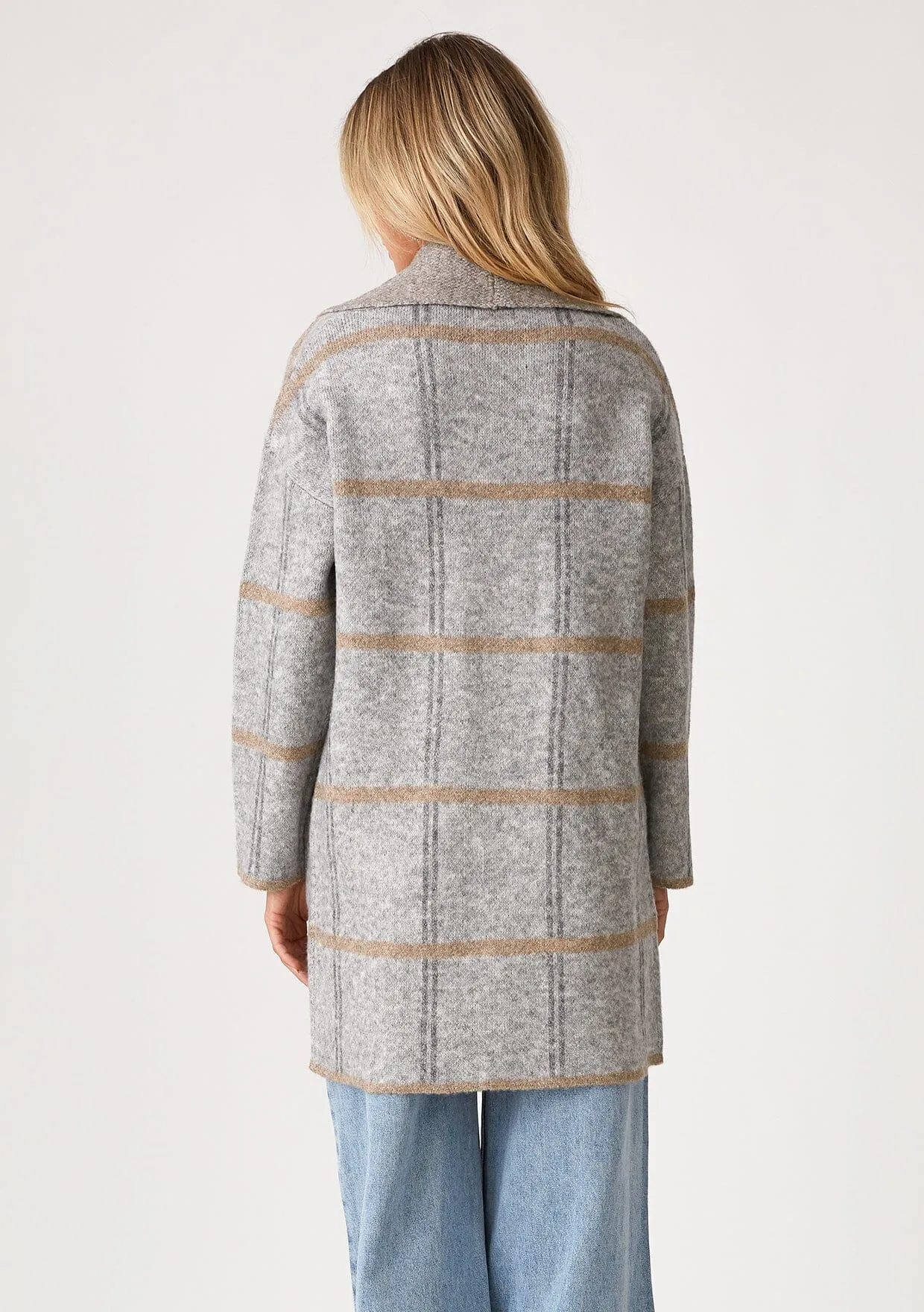 Juno Plaid Cardigan