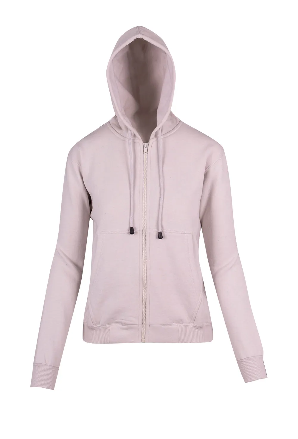 Ladies/Juniors Zipper Hoodies with Pocket - TZ66UN (13 Colours)