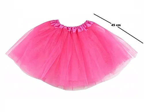 Lizzy Ladies ANIMAL FANCY DRESS TUTU with EARS BOW TAIL SET for Halloween, Hen Party Fancy Outfit Tutu Skirt (Dark Angel Wings Halo Tutu Costume