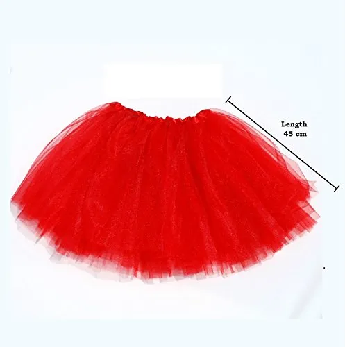 Lizzy Ladies ANIMAL FANCY DRESS TUTU with EARS BOW TAIL SET for Halloween, Hen Party Fancy Outfit Tutu Skirt (Dark Angel Wings Halo Tutu Costume