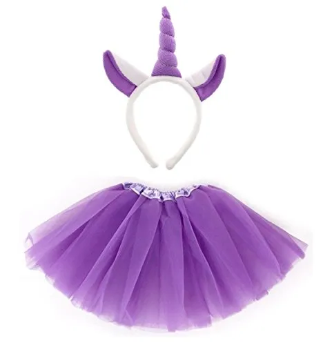 Lizzy Ladies ANIMAL FANCY DRESS TUTU with EARS BOW TAIL SET for Halloween, Hen Party Fancy Outfit Tutu Skirt (Dark Angel Wings Halo Tutu Costume