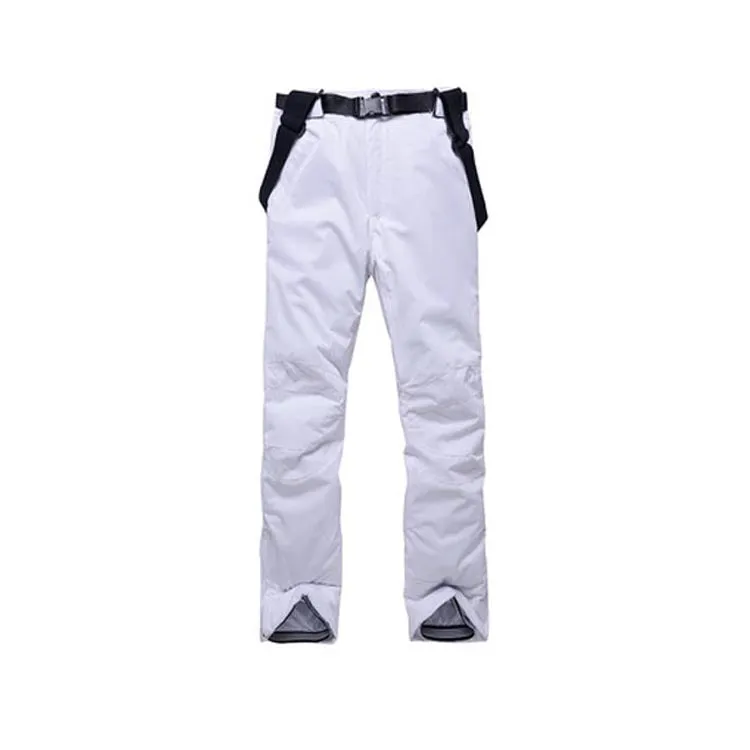 Men's Ski Pants Waterproof And Breathable Polyester Veneer Warm Ski Pants