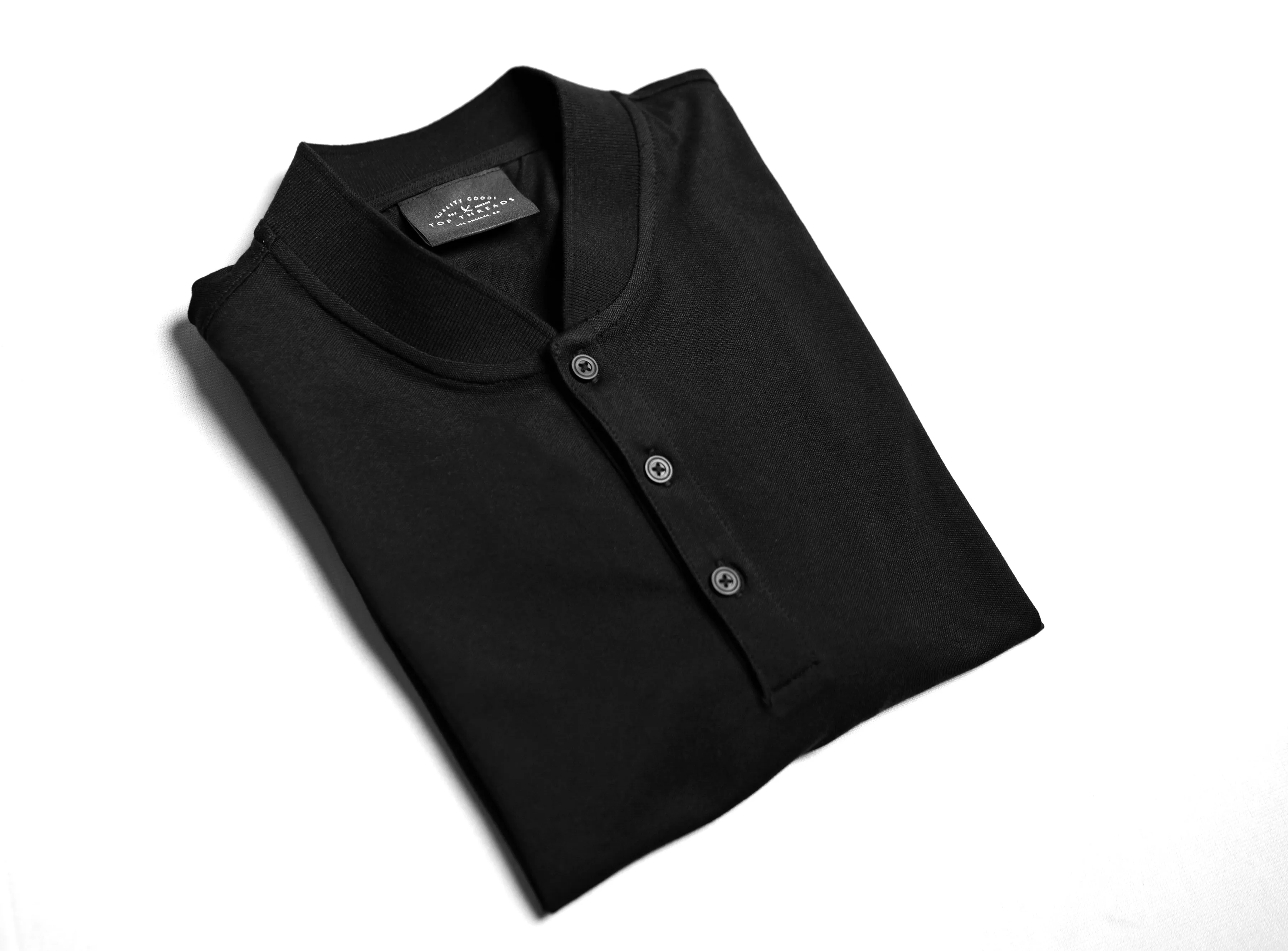 Modern Henley - Black