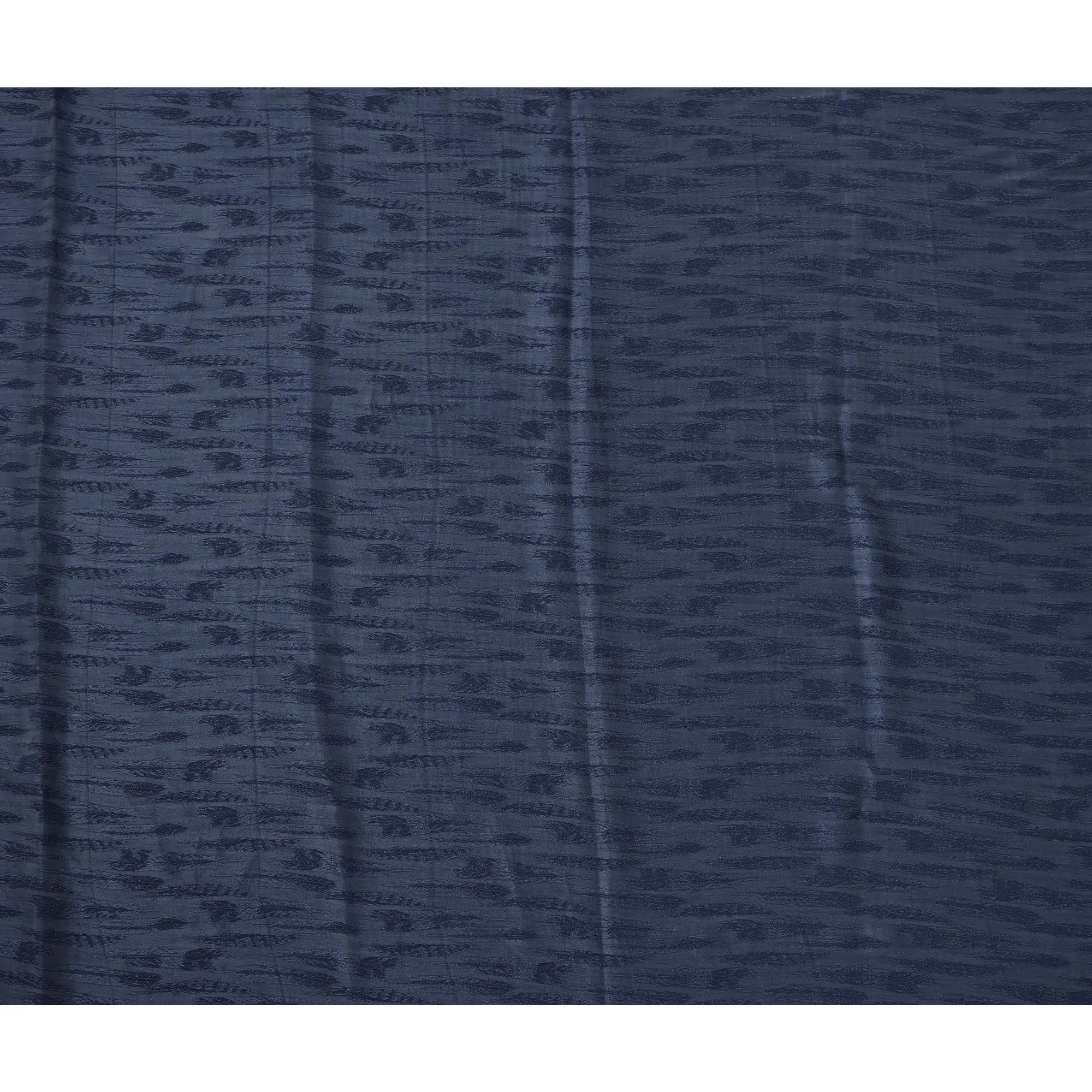 Navy Blue Sustainable Cupro Fabric, 140 cm Width - Biodegradable, Made in Turkey-D21112