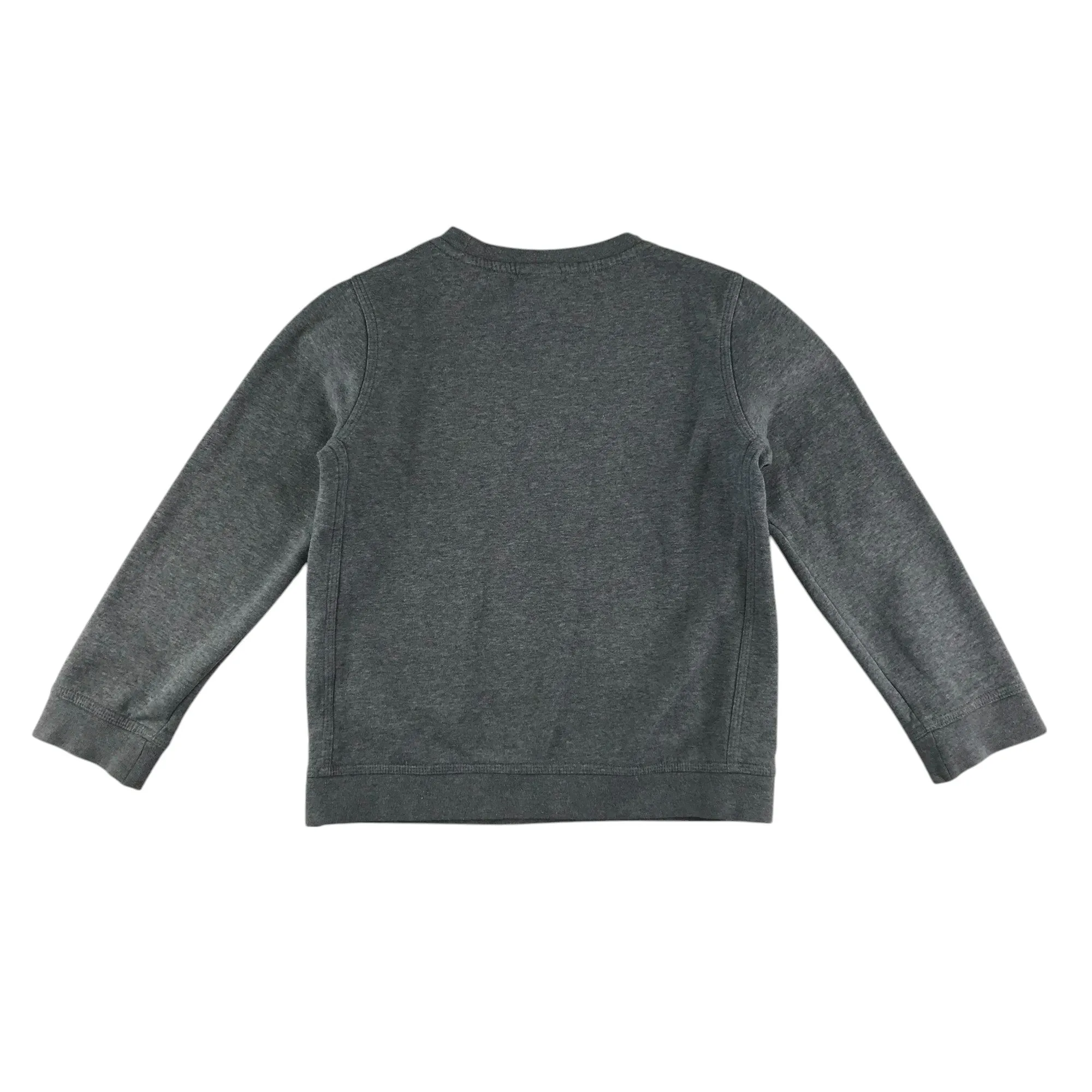 Nike sweater 8-9 years grey long sleeve printed