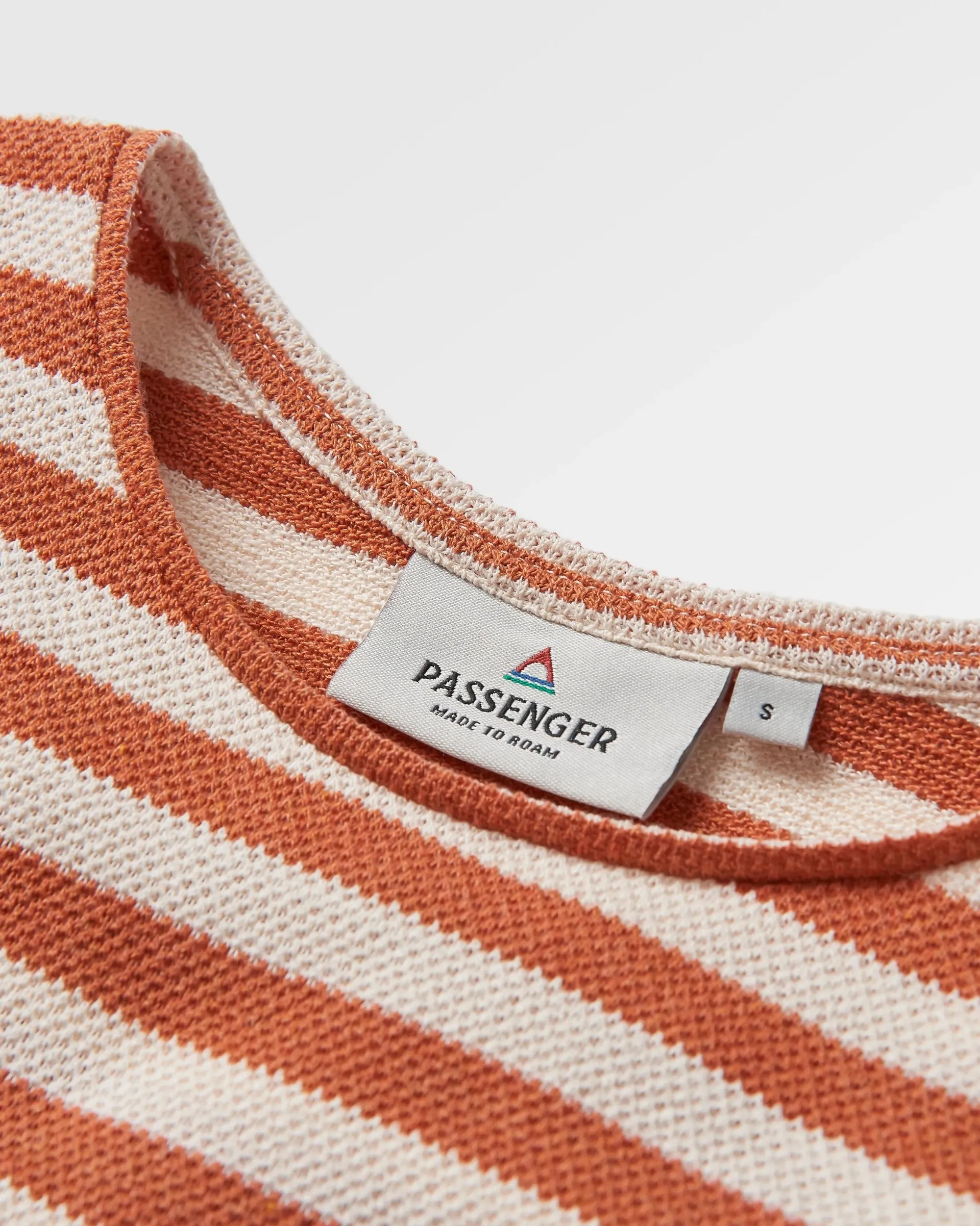 Panorama Striped LS T-Shirt - Glazed Ginger