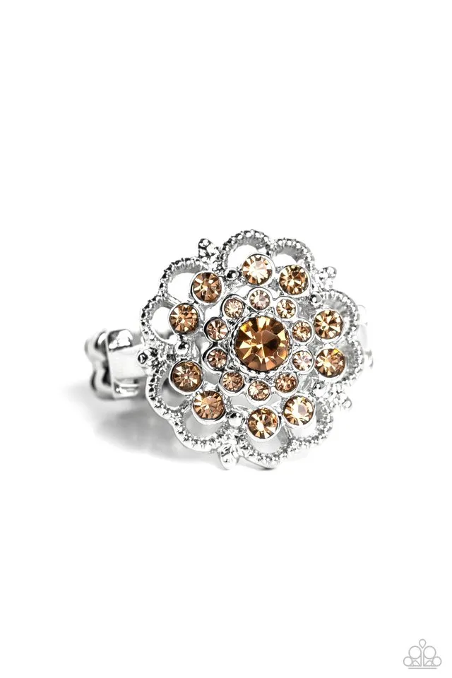 Paparazzi Ring ~ Love ROSE - Brown