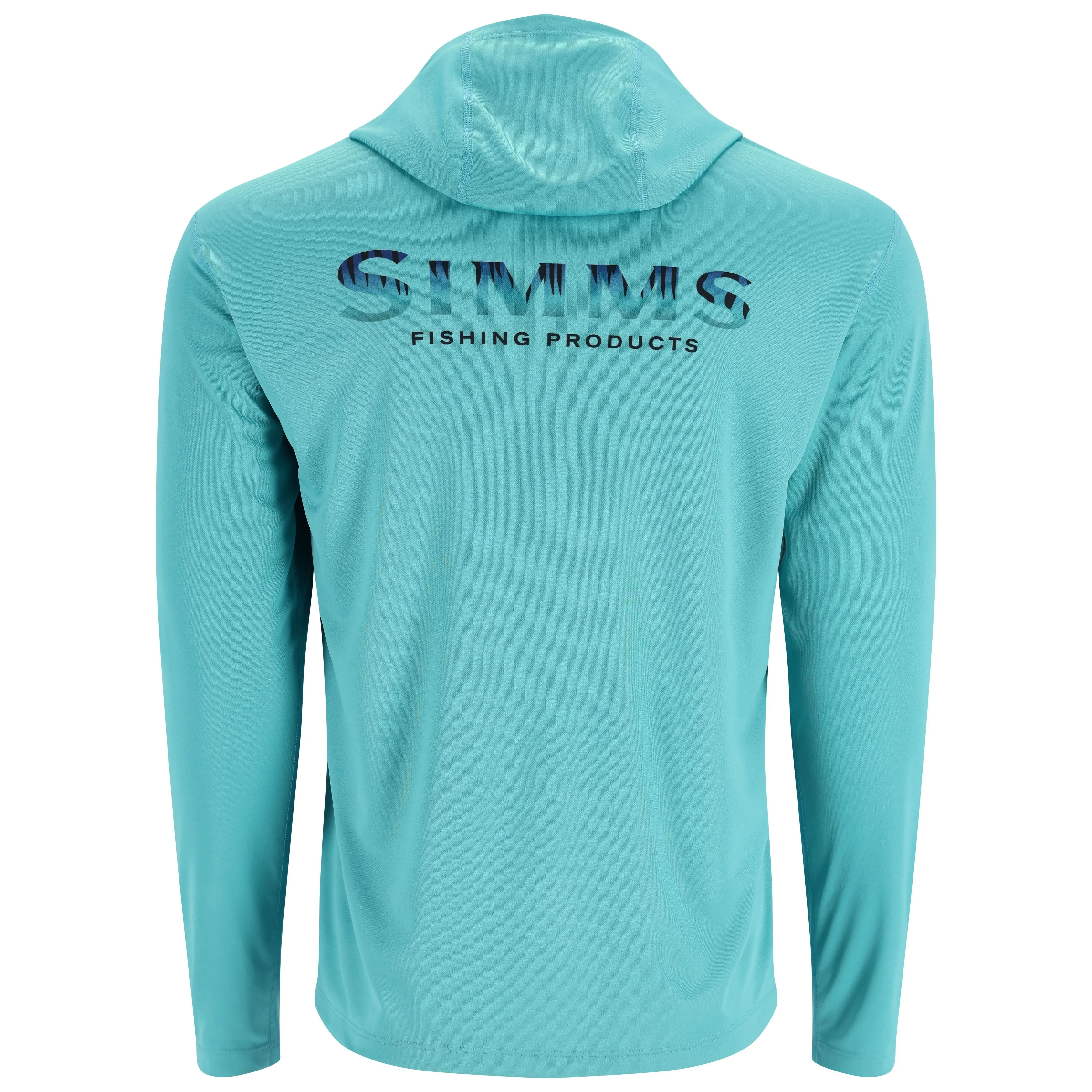 Simms Tech Hoody Artist Series Gulf Blue / Fish Stripe