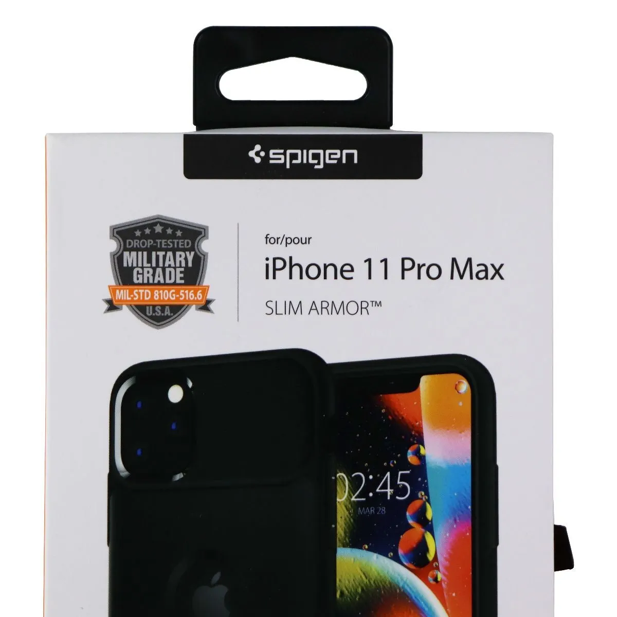 Spigen Slim Armor Case with Kickstand for Apple iPhone 11 Pro Max - Black