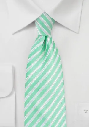 Spring Bud Summer Striped Necktie