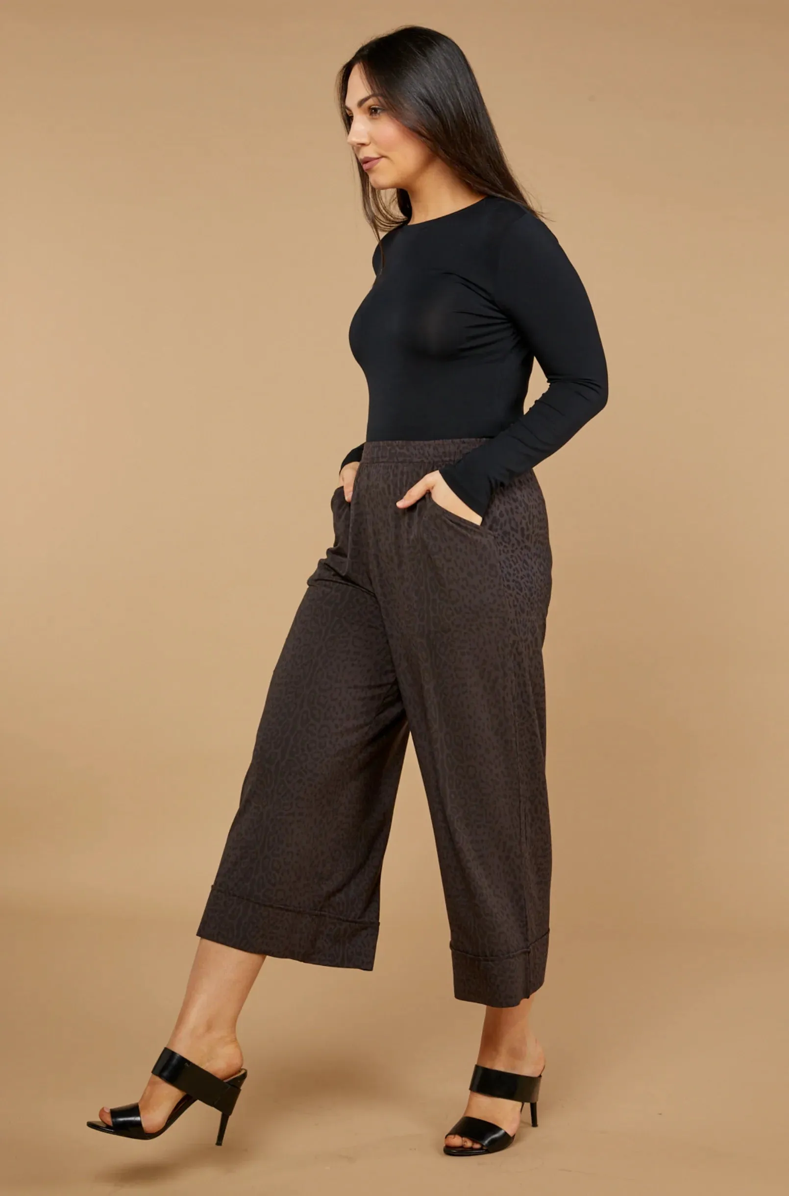 Tani - Culotte Resort Pant | Wild Licorice