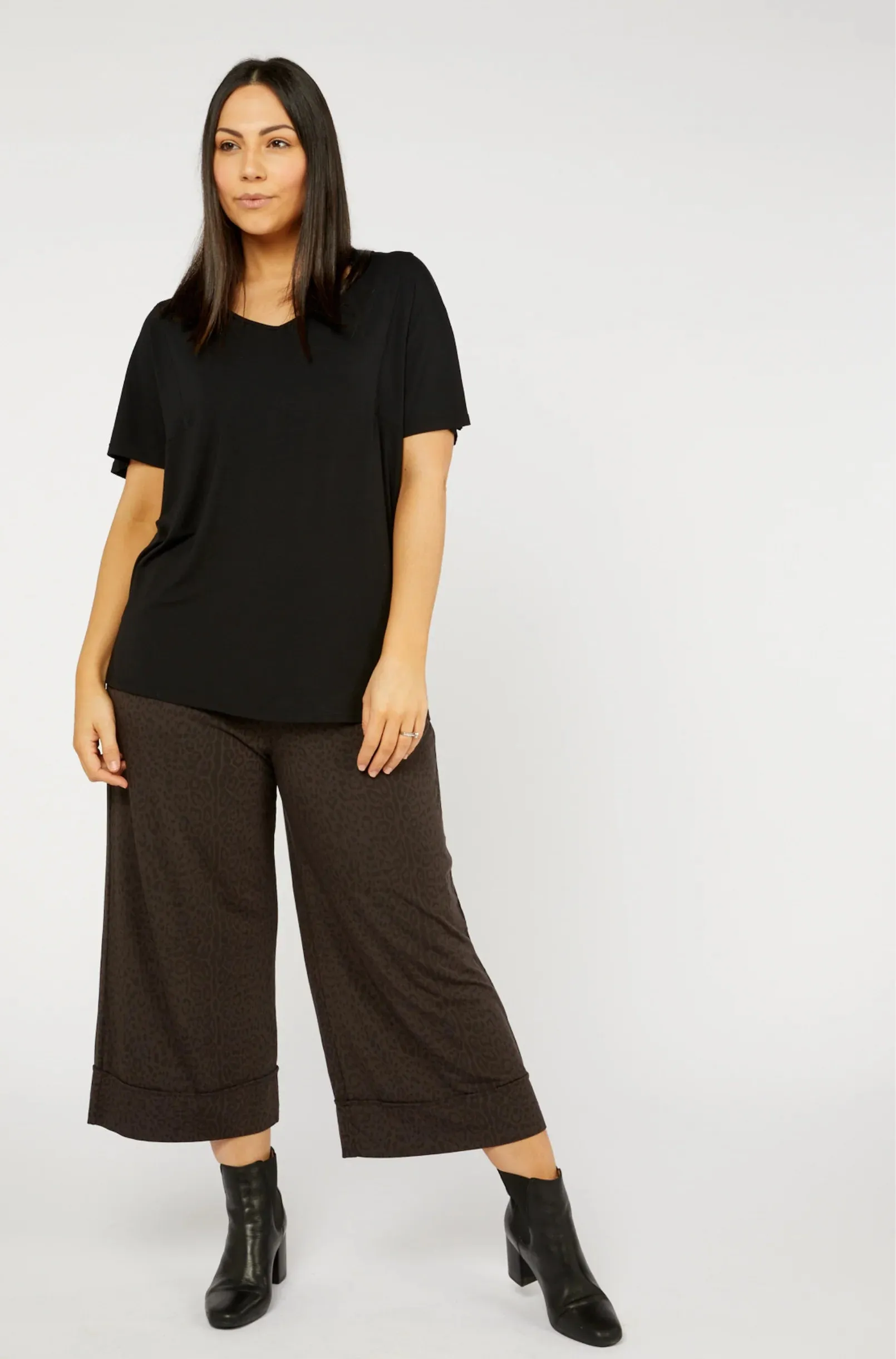 Tani - Culotte Resort Pant | Wild Licorice