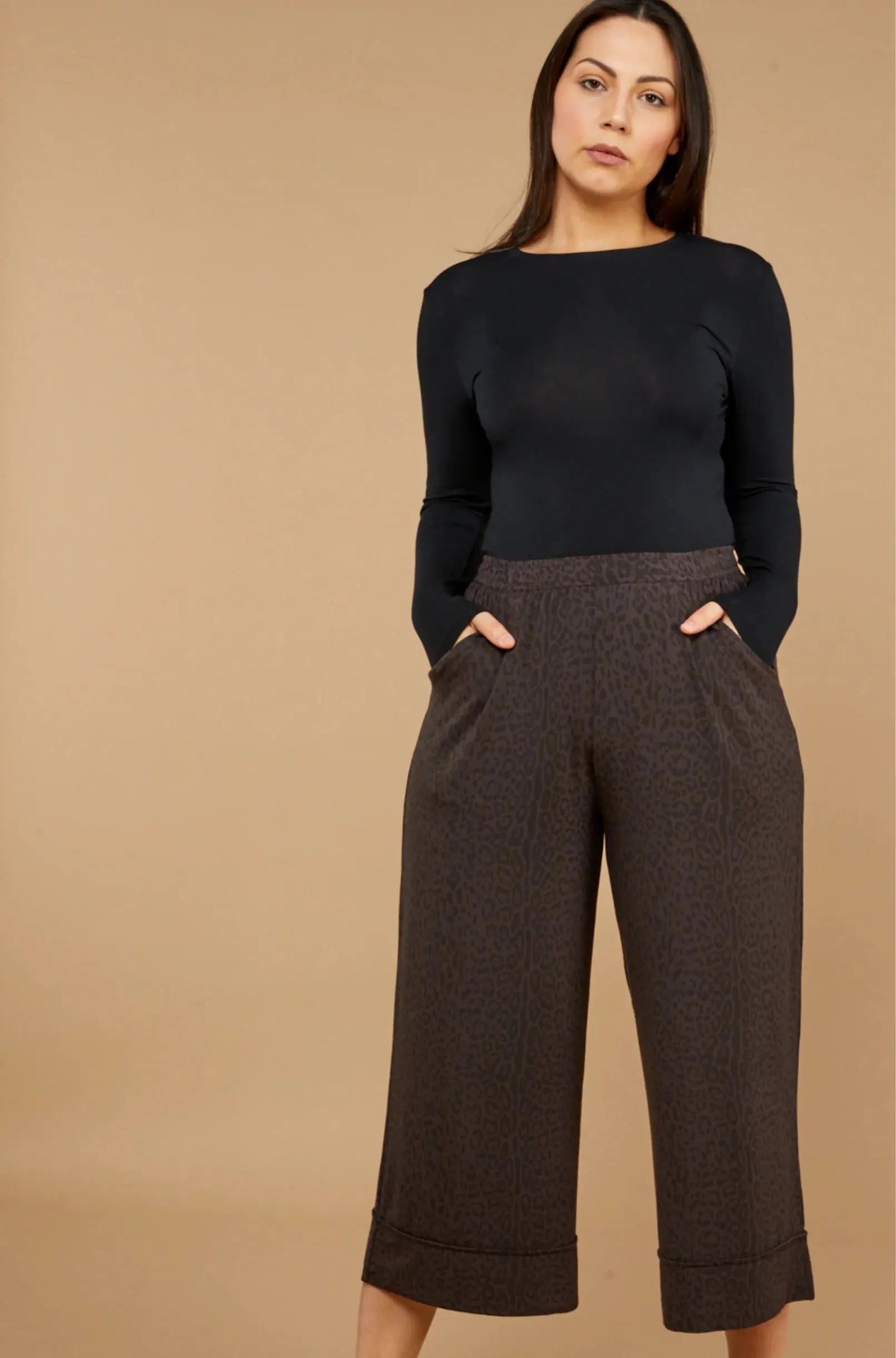 Tani - Culotte Resort Pant | Wild Licorice