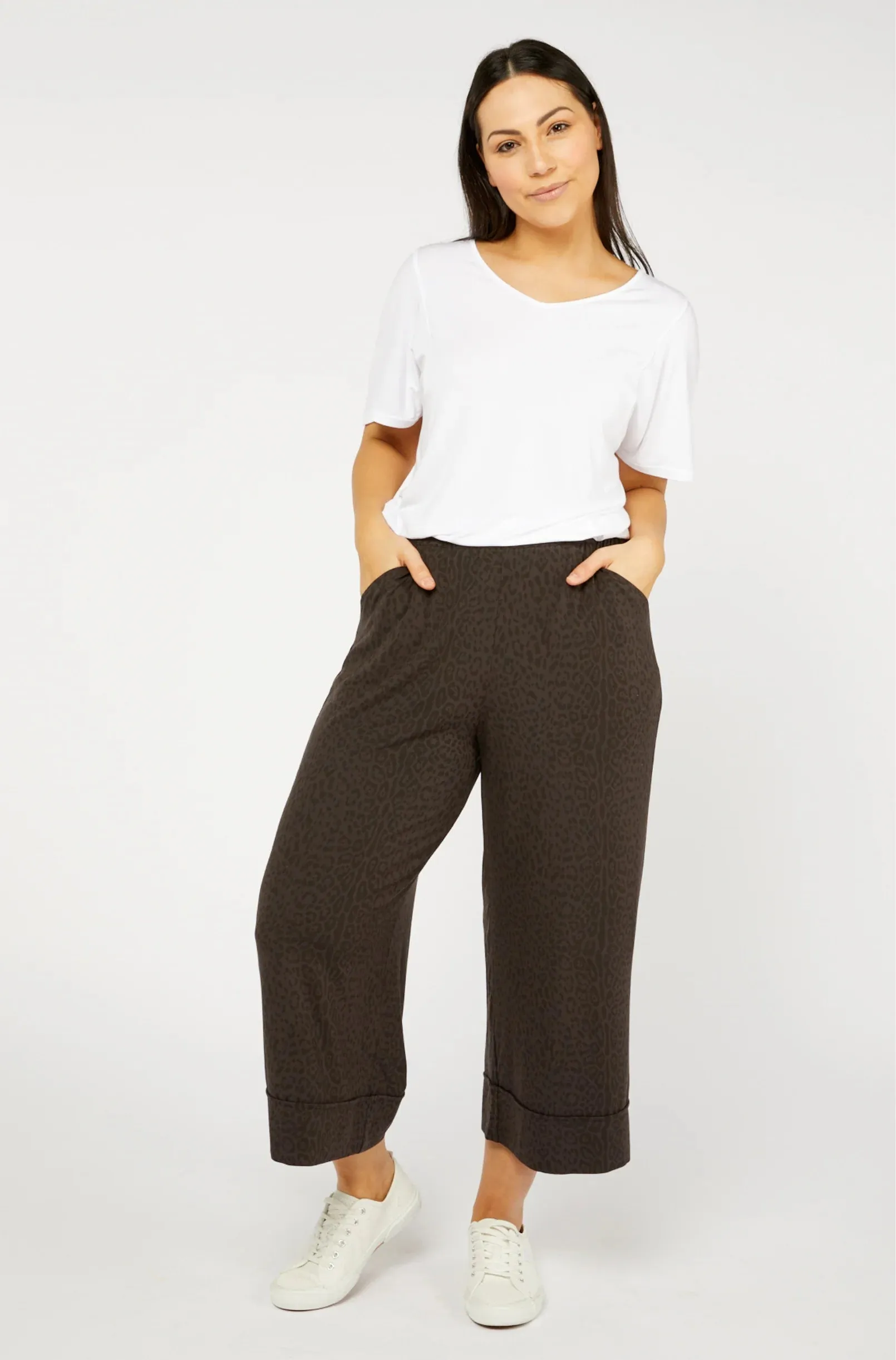 Tani - Culotte Resort Pant | Wild Licorice