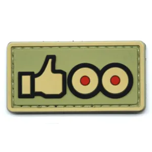 Thumbs Up Patch Green