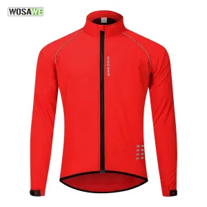 Ultralight Reflective Cycling Jackets Men Windproof Waterproof Road Mountain MTB Bike Bicycle Jacket Running Wind Jacket