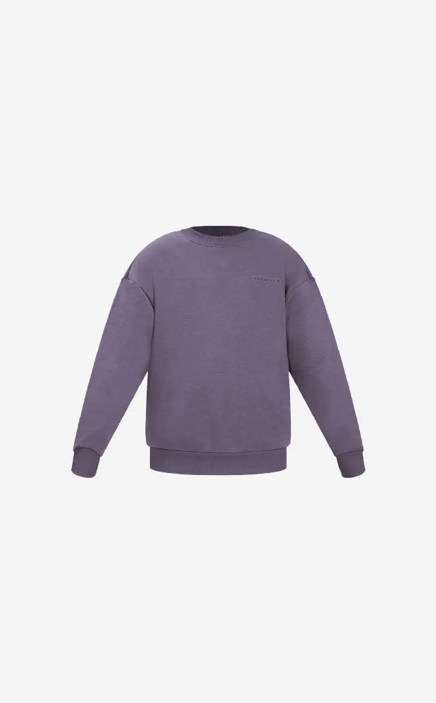 Vitality Cozy Uni Crew - Violet