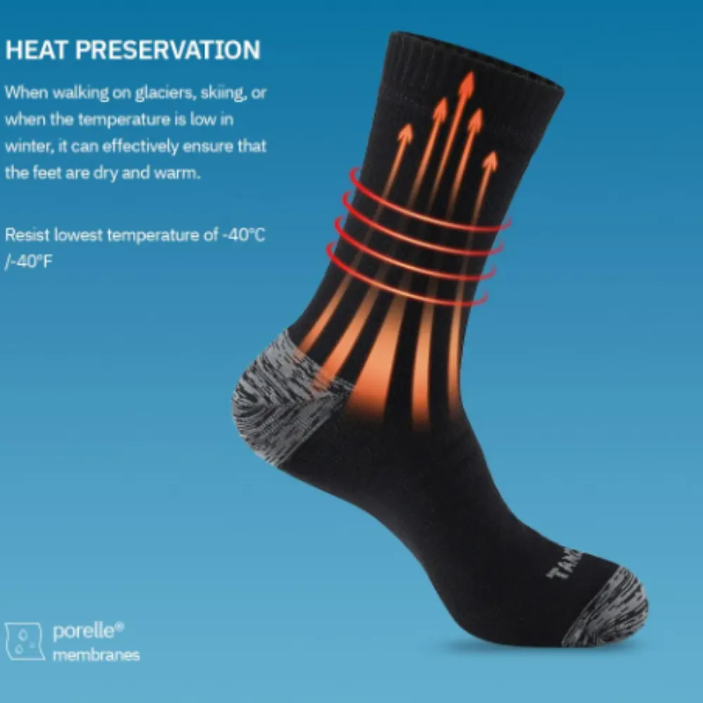 Waterproof Thermal Socks Black