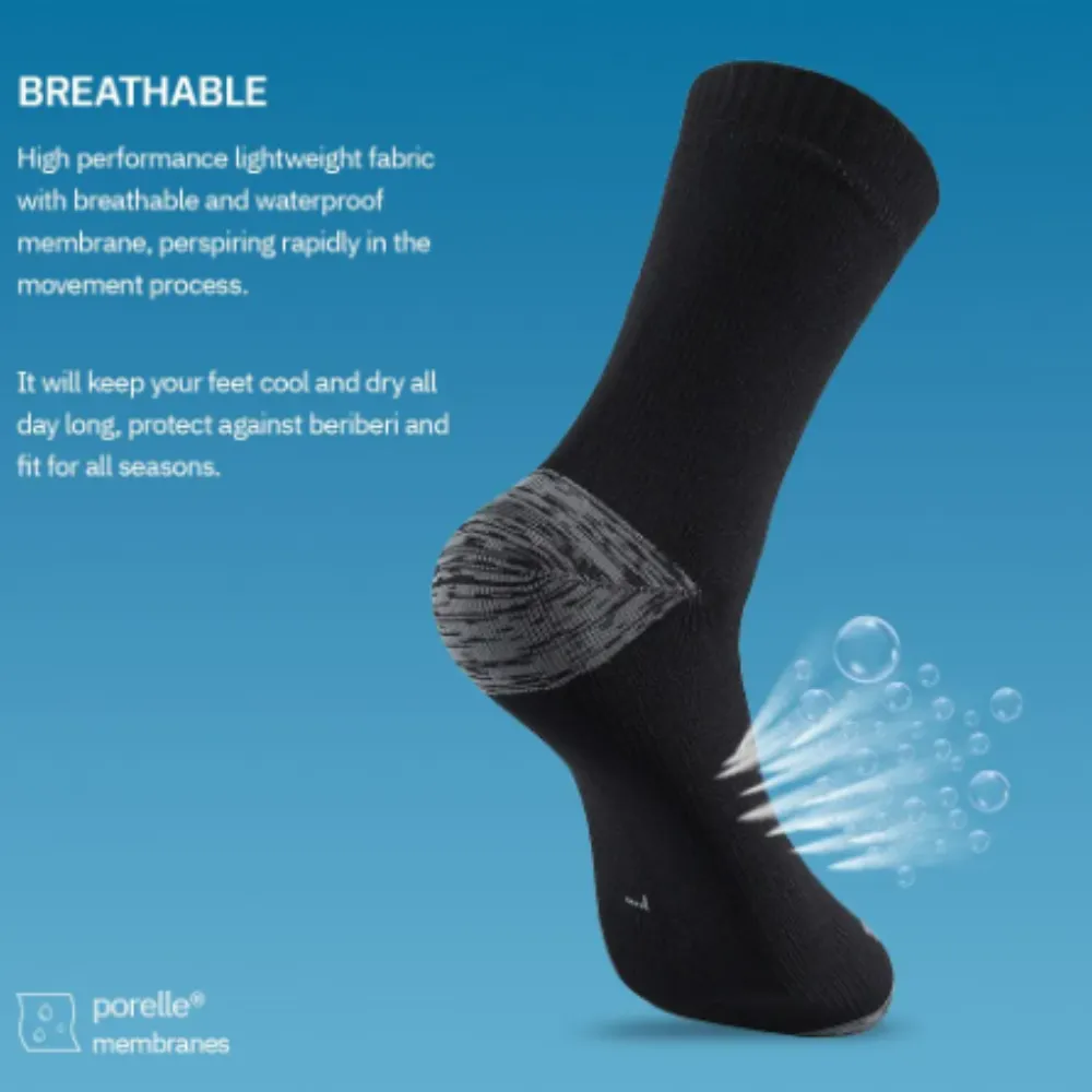 Waterproof Thermal Socks Black