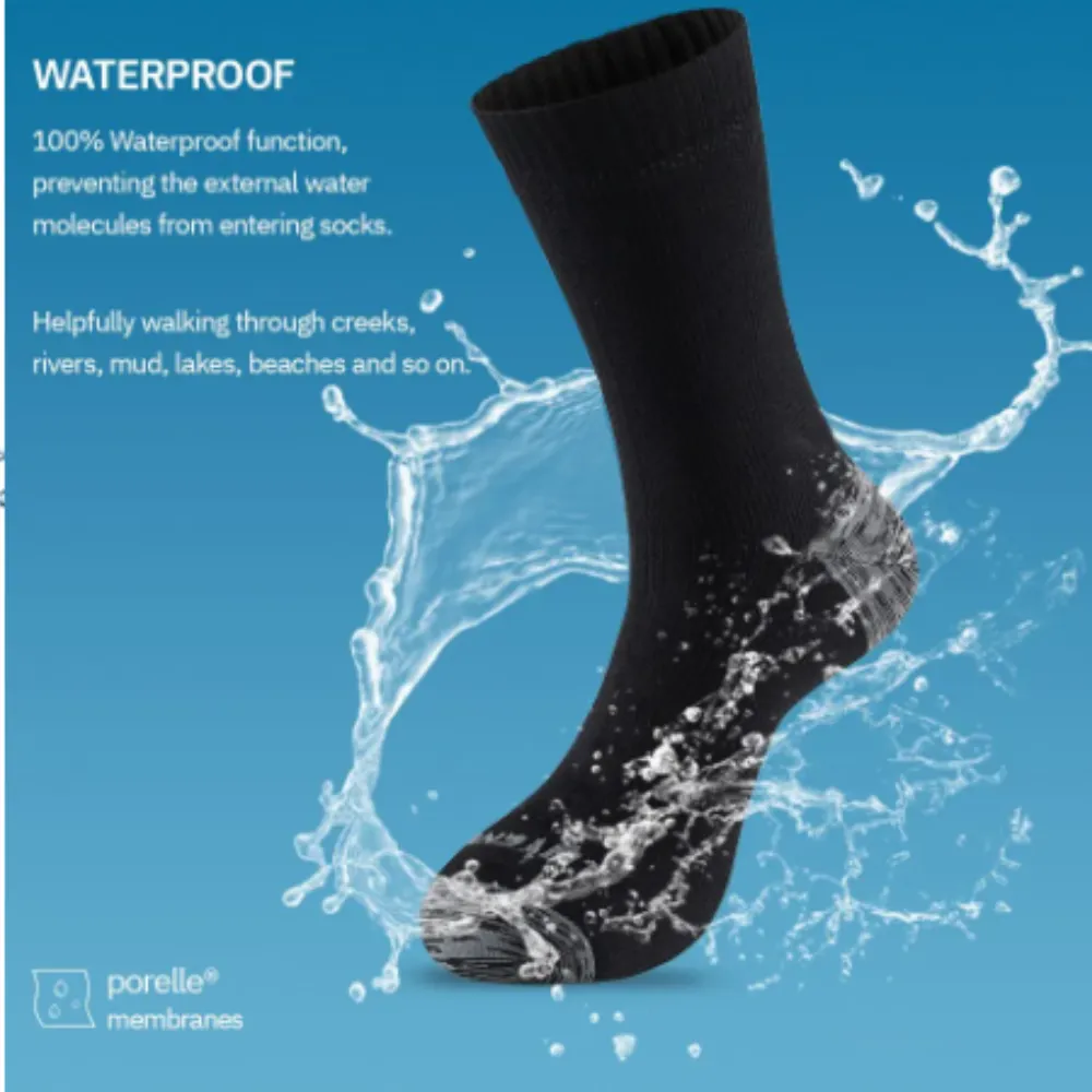 Waterproof Thermal Socks Black